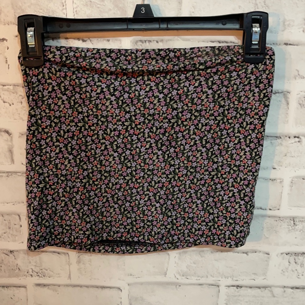 floral print American eagle tube top